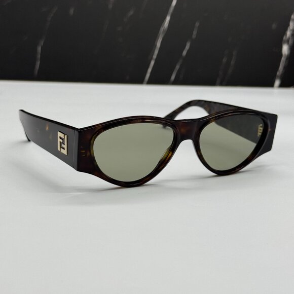 NEW FENDI FE40158I 52E HAVANA SUNGLASSES WOMEN FENDI main image 6